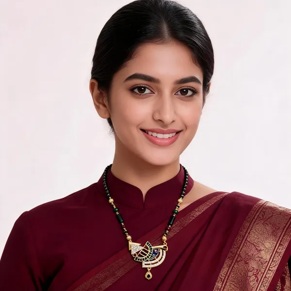 Black_Gold_Tone_Beaded_Traditional_Mangalsutra_Necklace_For_Women