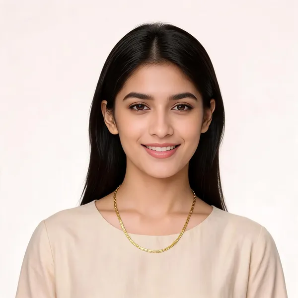 Gold_Tone_Slim_Textured_Link_Chain_Necklace_For_Women