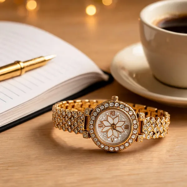 Gold_Metal_Stone_Embellished_Floral_Analog_Watch_For_Women