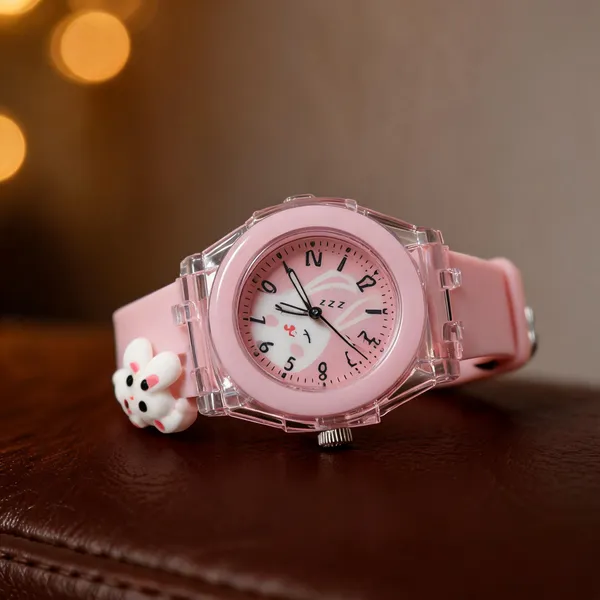 Pink_Silicone_Analog_Watch_For_Girls