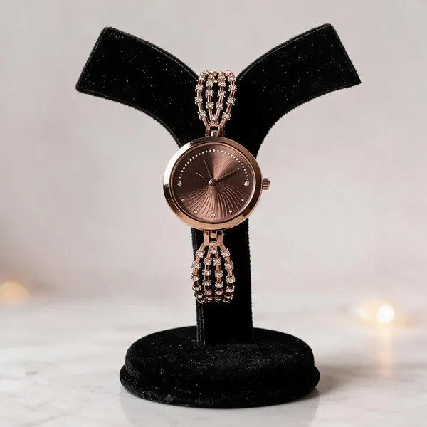 Rose_Gold_Metal_Chain_Strap_Bracelet_Watch_For_Women