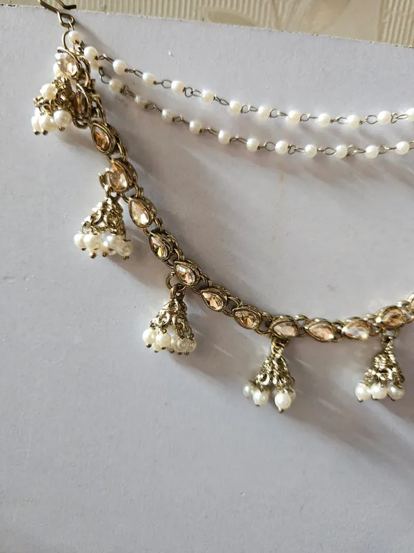 Gold_Tone_Kundan_Pearl_Bridal_Earrings_Set