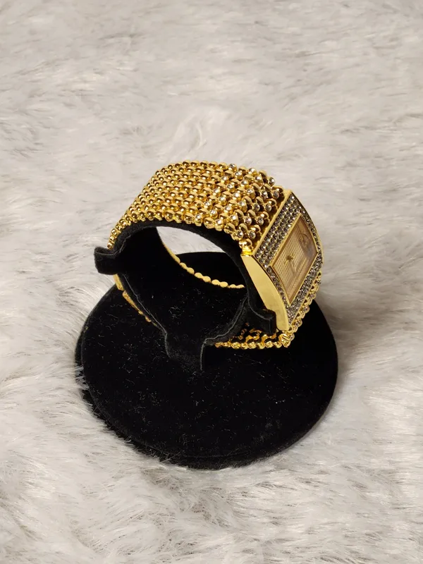 Gold-Tone_Embellished_Rectangular_Watch_for_Women