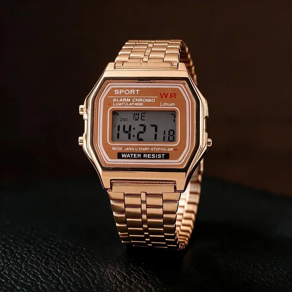 Rose_Gold_Metal_Link_Bracelet_Digital_Watch_For_Women