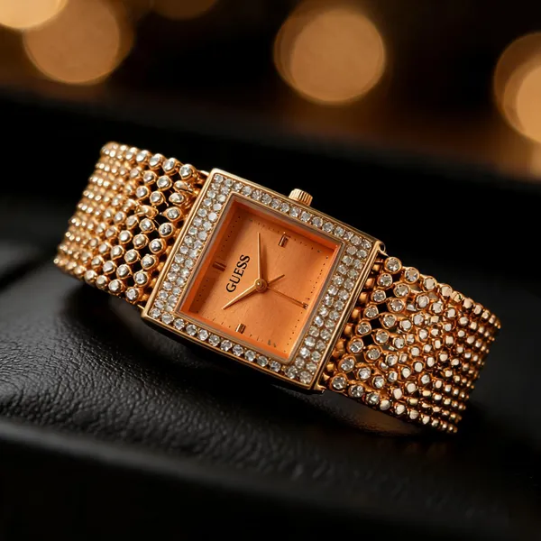 Gold_Metal_Stone_Embellished_Rectangular_Watch_For_Women
