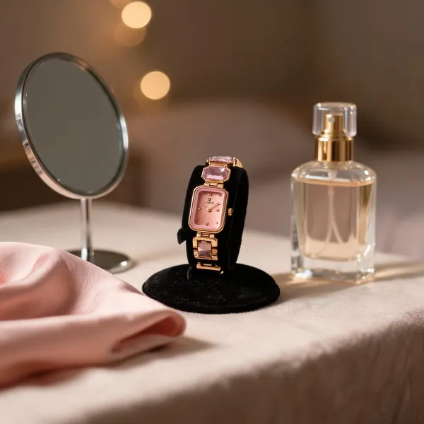 Gold_Metal_Rectangular_Dial_Bracelet_Watch_For_Women