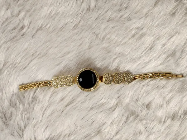 Gold_Tone_Embellished_Touch_Watch_for_Women