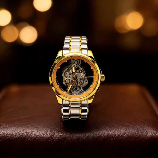Gold_Tone_Stainless_Steel_Skeleton_Analog_Watch_For_Women