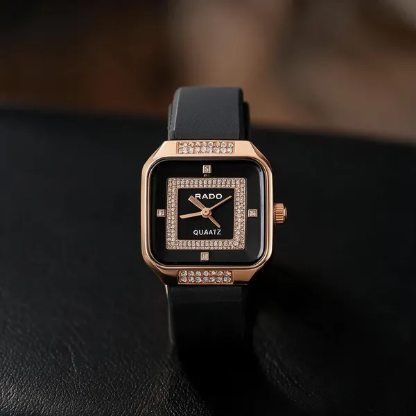 Black_Silicone_Stone_Embellished_Analog_Watch_For_Women