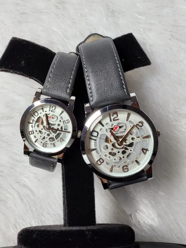 Grey_Strap_Analog_Skeleton_Watch_Set_for_Men