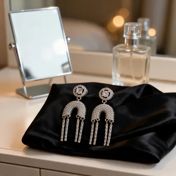 Silver_Tone_Rhinestone_Chandelier_Drop_Earrings_For_Women