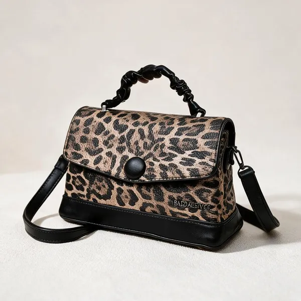Brown_Synthetic_Leopard_Print_Shoulder_Bag_For_Women