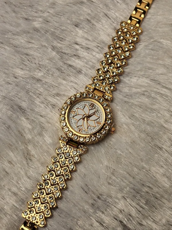 Gold_Tone_Embellished_Analog_Watch_for_Women