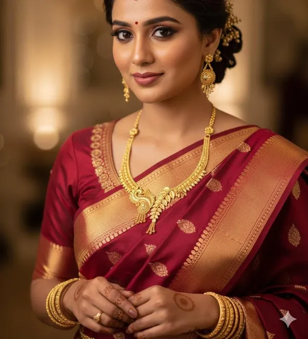 Gold-Tone_Peacock_Necklace_And_Earrings_Set_for_Women