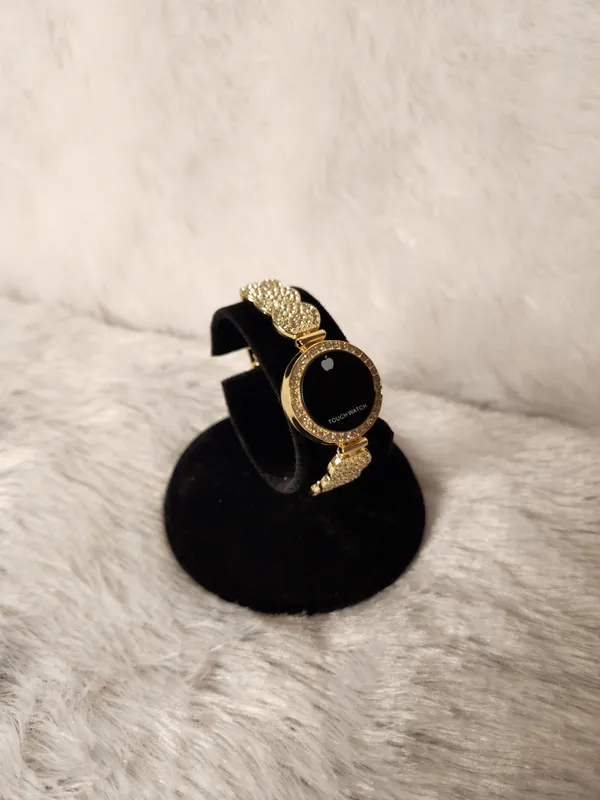 Gold_Tone_Embellished_Touch_Watch_for_Women