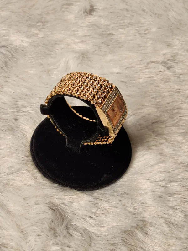 Gold_Tone_Embellished_Rectangular_Watch_for_Women