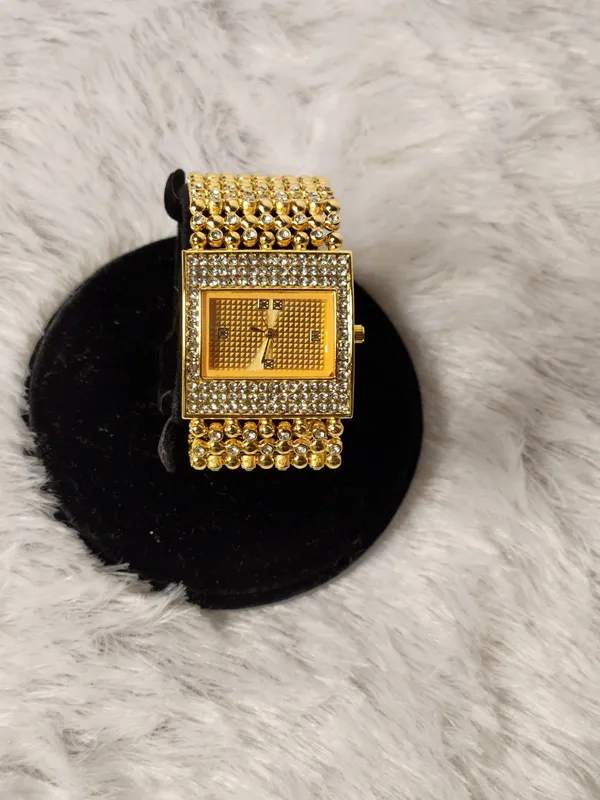 Gold-Tone_Embellished_Rectangular_Watch_for_Women