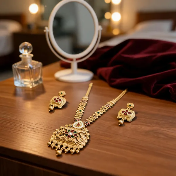 Gold_Tone_Alloy_Temple_Jewellery_Necklace_Set_For_Women