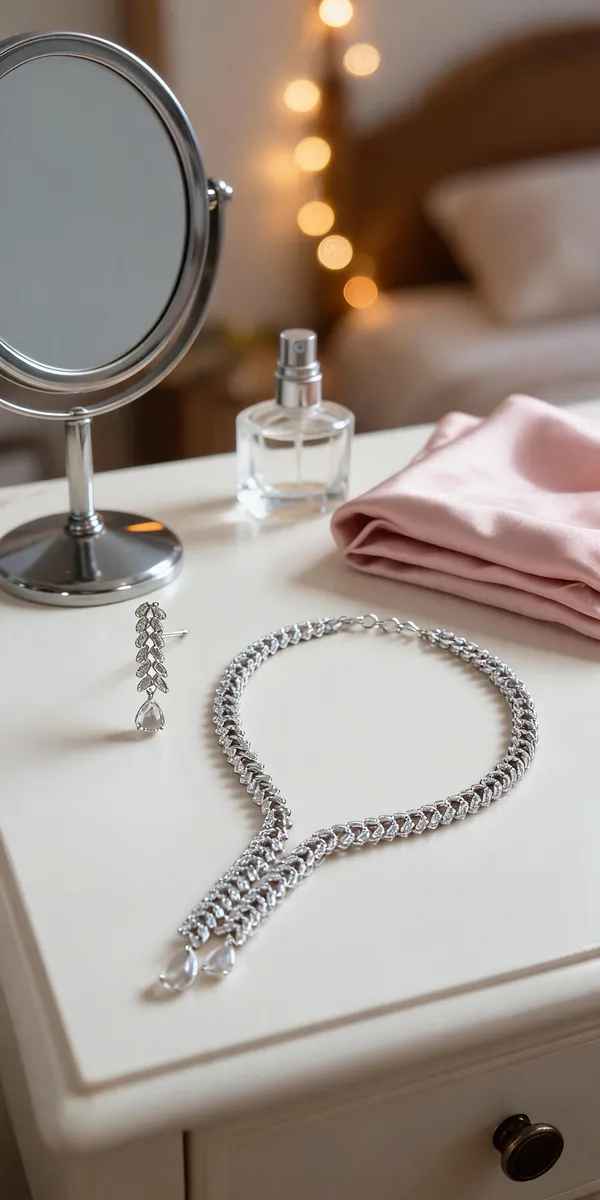Silver_Crystal_Y-Shape_Necklace_And_Earrings_Set_For_Women