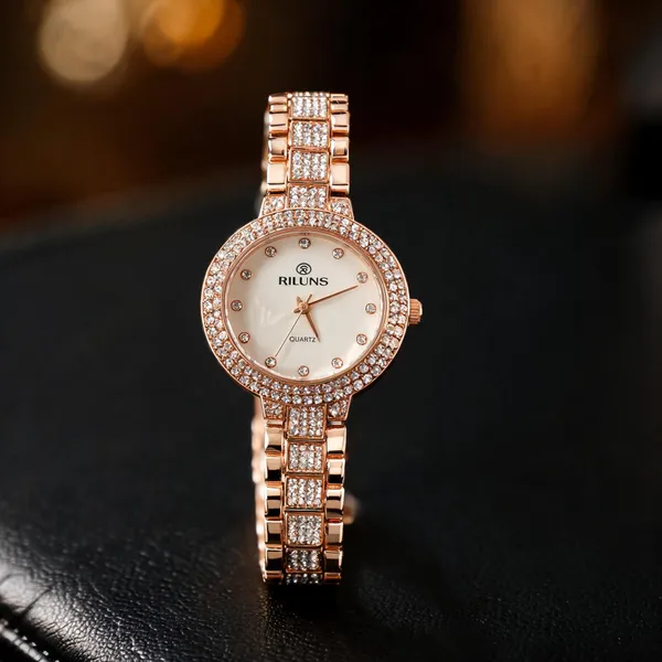 Rose_Gold_Metal_Stone_Studded_Bracelet_Analog_Watch_For_Women