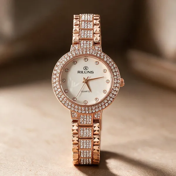 Rose_Gold_Metal_Stone_Studded_Bracelet_Analog_Watch_For_Women