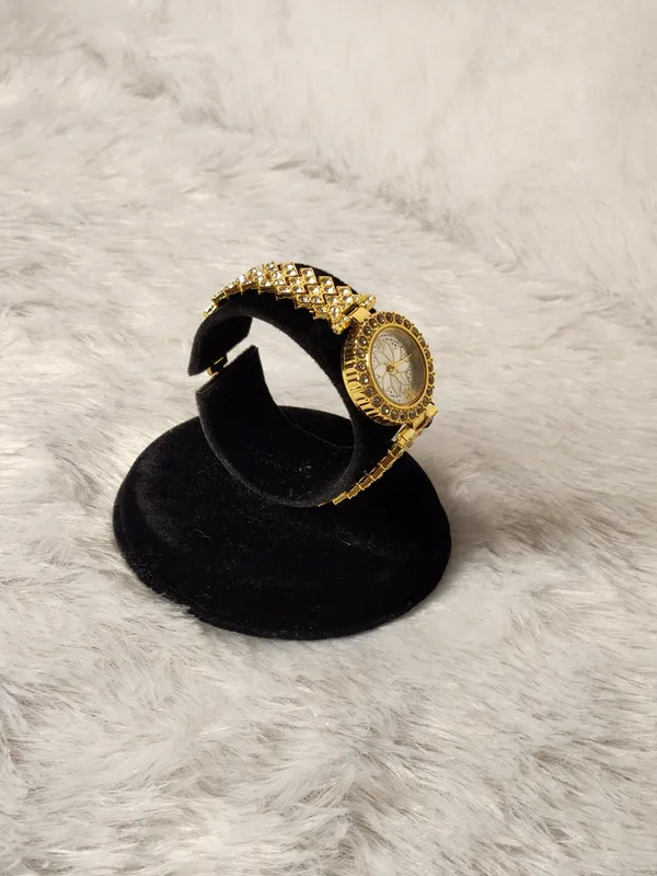 Gold_Tone_Embellished_Analog_Watch_for_Women