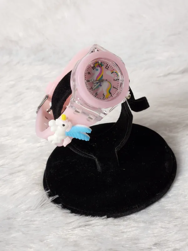 Pink_Analog_Watch_With_Winged_Charm_for_Girls