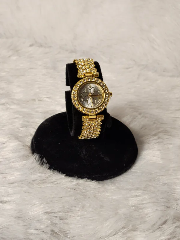 Gold_Tone_Embellished_Analog_Watch_for_Women
