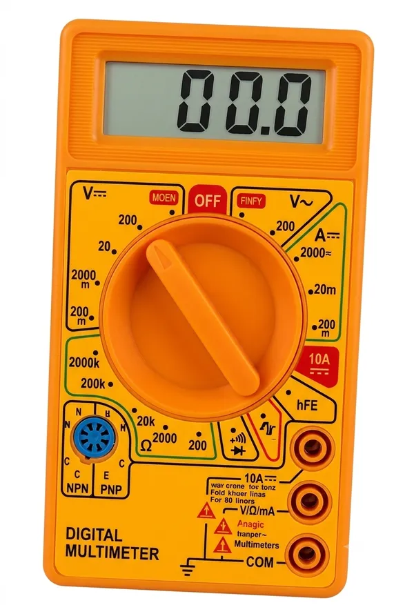Orange_Digital_Multimeter_With_Lcd_Display