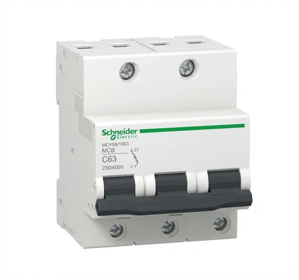 Schneider_Electric_C63_Three_Pole_Mcb_230/400V