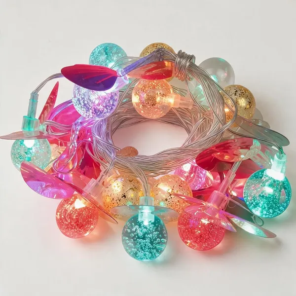 Multicolor_Led_Leaf_Glitter_Ball_String_Lights