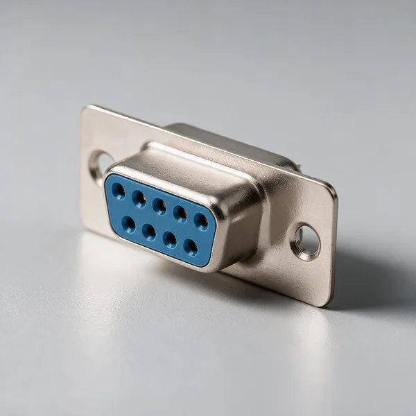 9-Pin_Female_D-Sub_Panel_Mount_Connector_-_Pack_Of_4