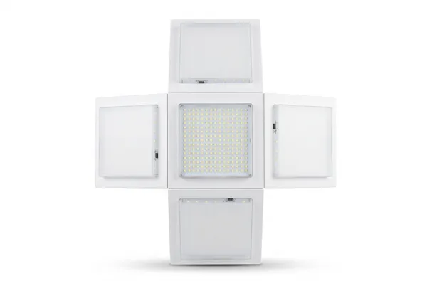 White_Metal_Foldable_Multi_Panel_Led_Light