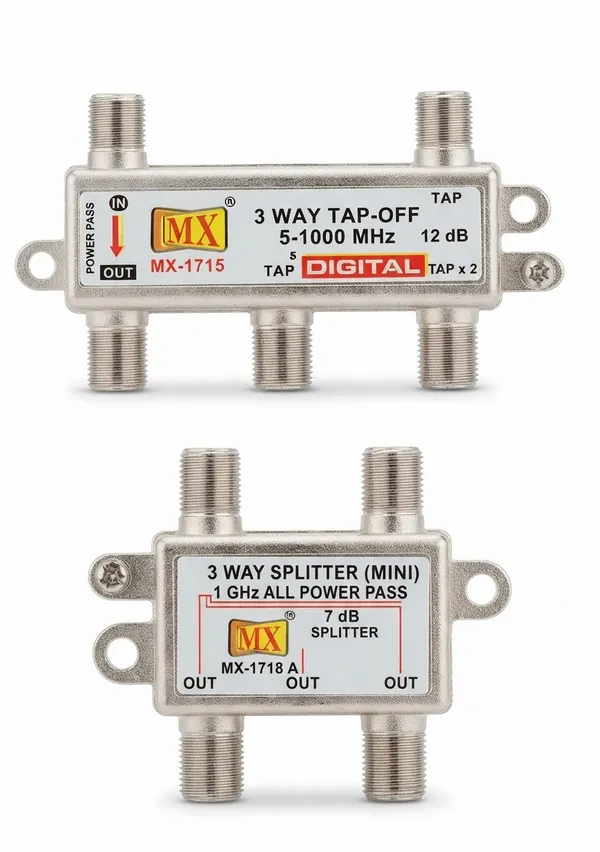 Mx_3-Way_Cable_Tv_Signal_Tap_And_Splitter_Set
