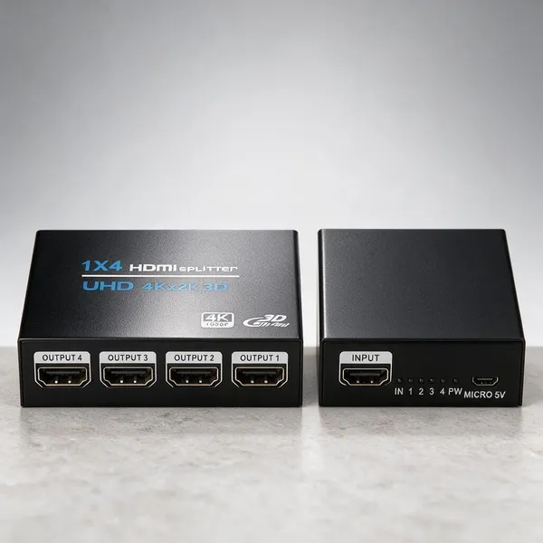 1X4_Hdmi_Splitter_4-Output