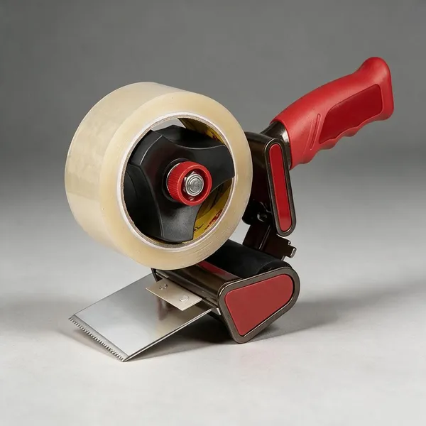 Red_Metal_Handheld_Packing_Tape_Dispenser