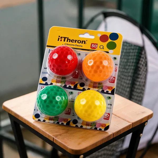 Multicolour_Dimpled_Plastic_Golf_Practice_Balls_-_Pack_Of_4