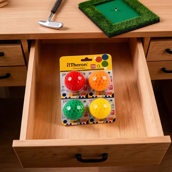Multicolour_Dimpled_Plastic_Golf_Practice_Balls_-_Pack_Of_4