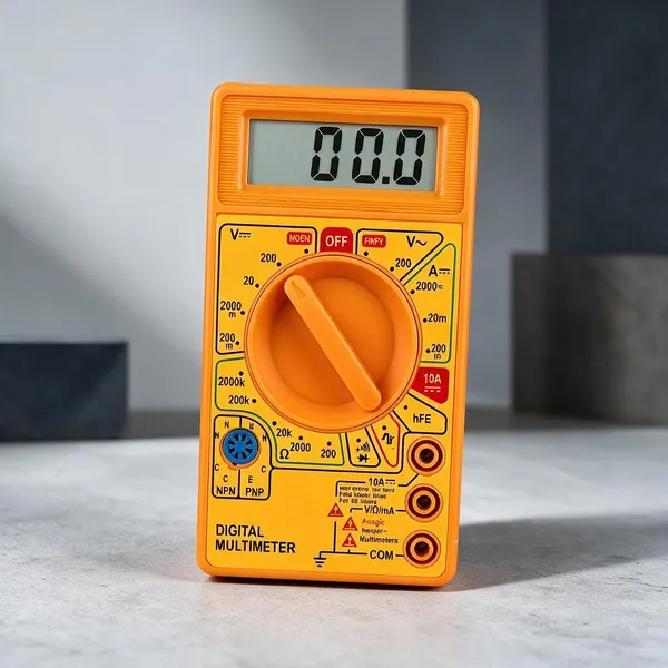 Orange_Digital_Multimeter_With_Lcd_Display