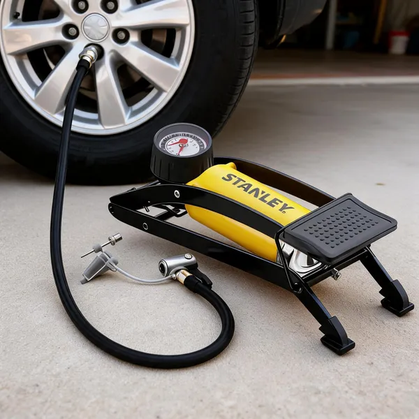 Stanley_Foot_Air_Pump_With_Pressure_Gauge