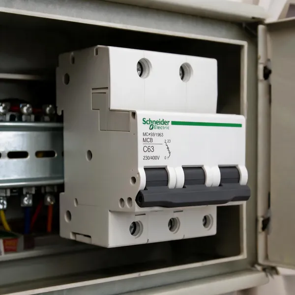 Schneider_Electric_C63_Three_Pole_Mcb_230/400V