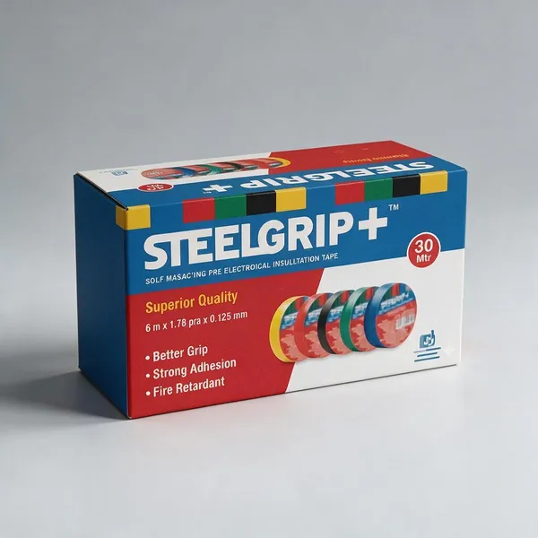 Steelgrip_Electrical_Insulation_Tape_30M_Black_-_Pack_Of_13