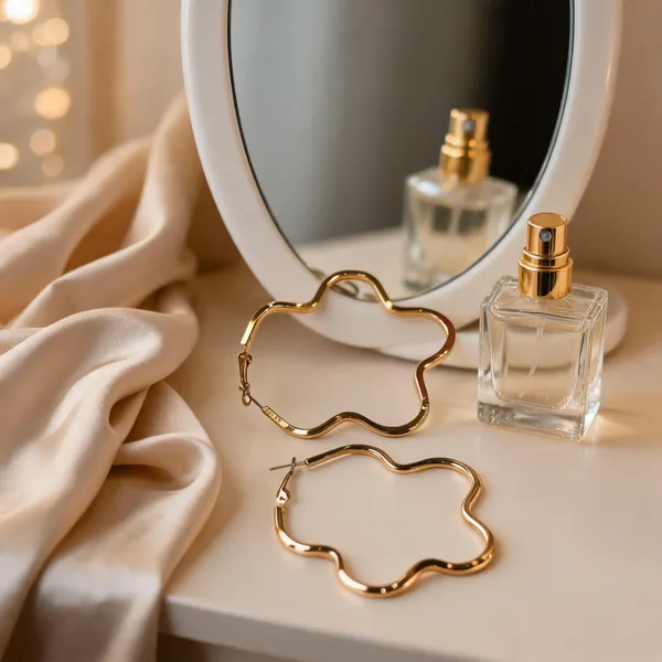 Gold_Steel_Hoop_Earrings_For_Women