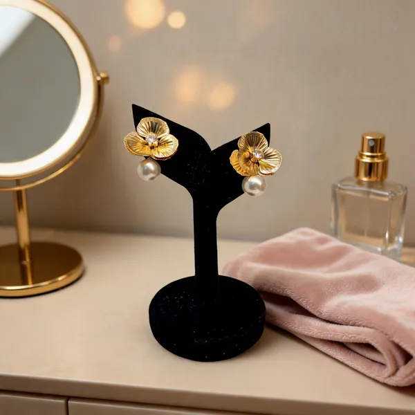 Gold_Brass_Drop_Earrings_For_Women