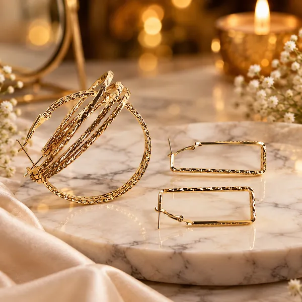 Combo_of_Gold_Brass_Hoop_Earrings_For_Women