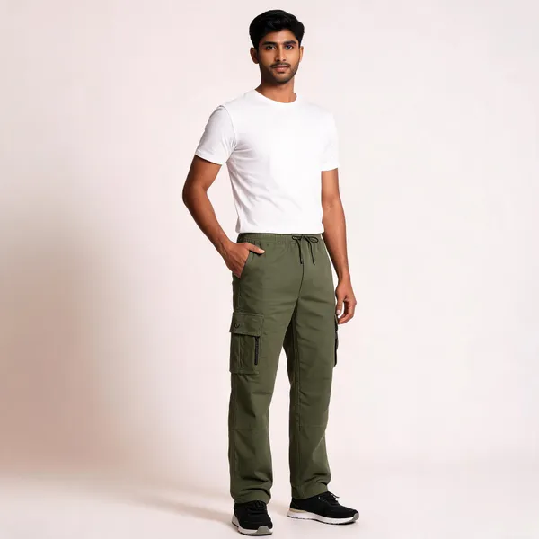 Green_Cotton_Straight_Fit_Cargo_Trouser_For_Men