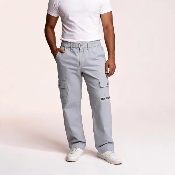 Light_Grey_Cotton_Regular_Fit_Cargo_Trouser_For_Men