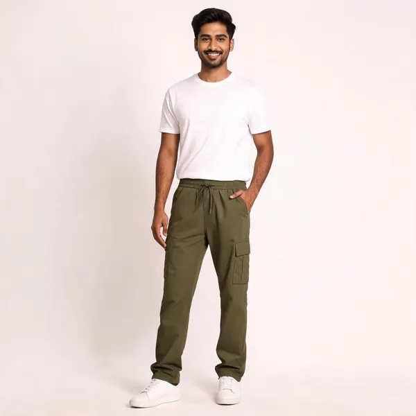 Green_Cotton_Regular_Fit_Cargo_Trouser_For_Men