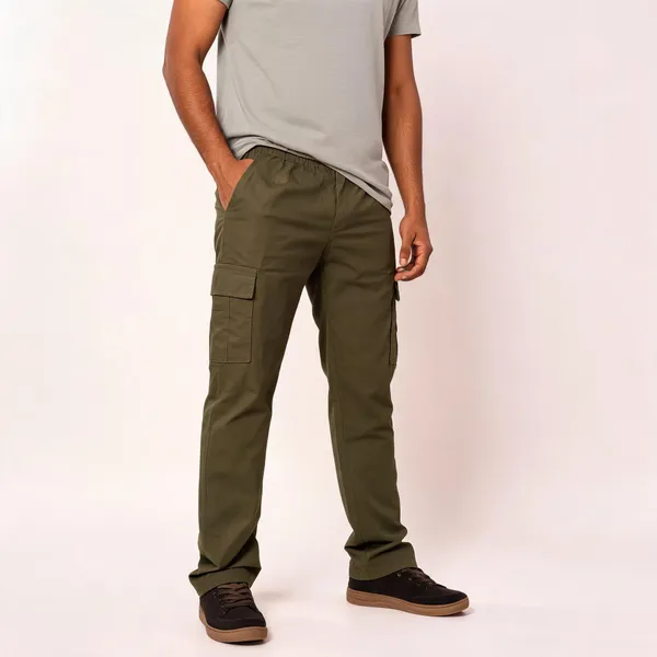Green_Cotton_Regular_Fit_Cargo_Trouser_For_Men
