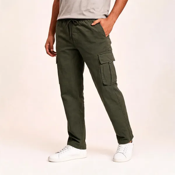 Forest_Green_Cotton_Regular_Fit_Cargo_Trouser_For_Men